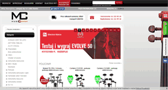 Desktop Screenshot of musiccenter.com.pl