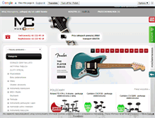 Tablet Screenshot of musiccenter.com.pl